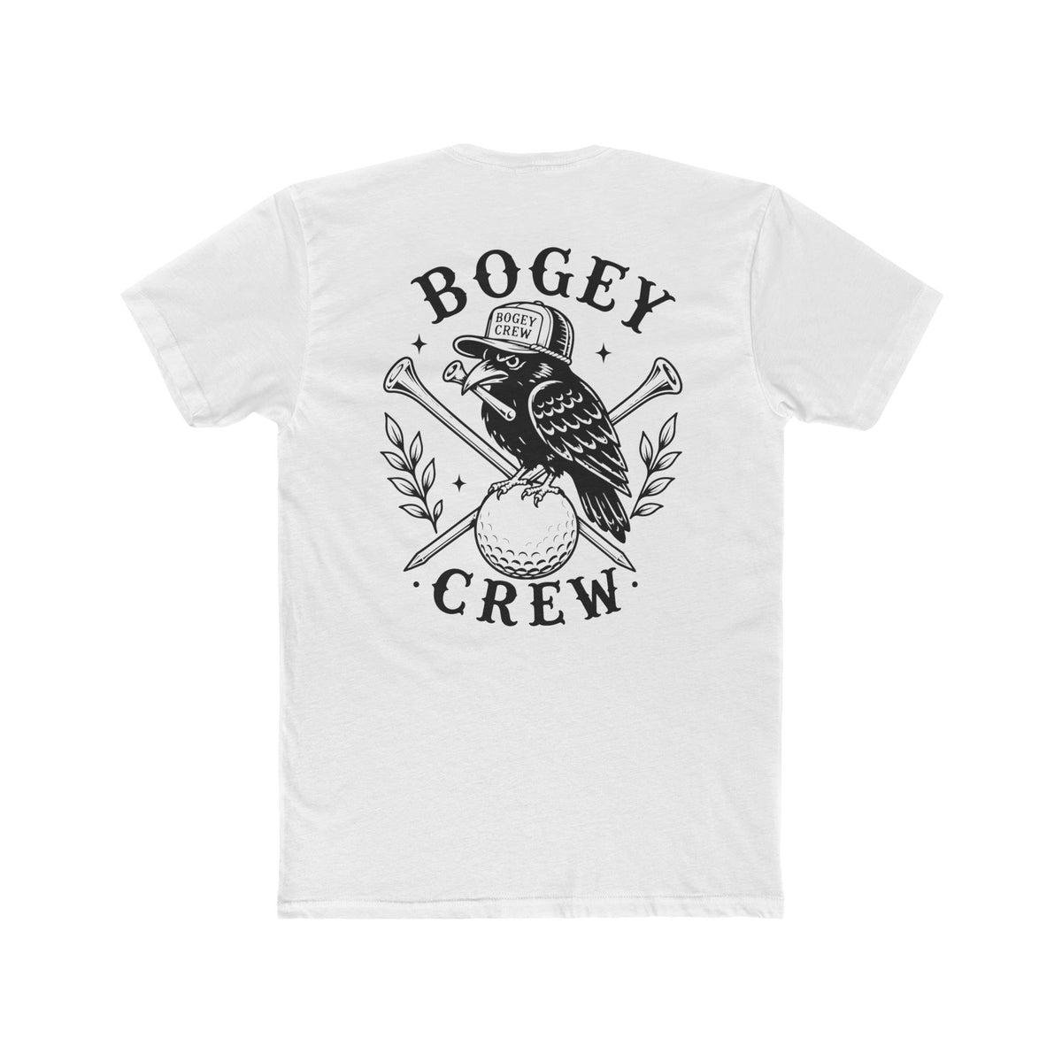 Golf Crow Chest & Back Graphic T-Shirt