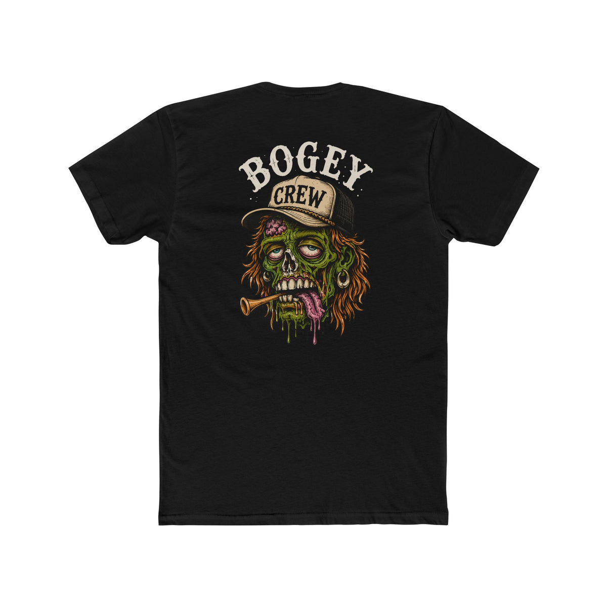 Zombie Golf Chest & Back Graphic T-Shirt