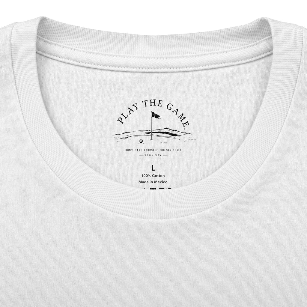 Skull Golf Ball Graphic T-Shirt