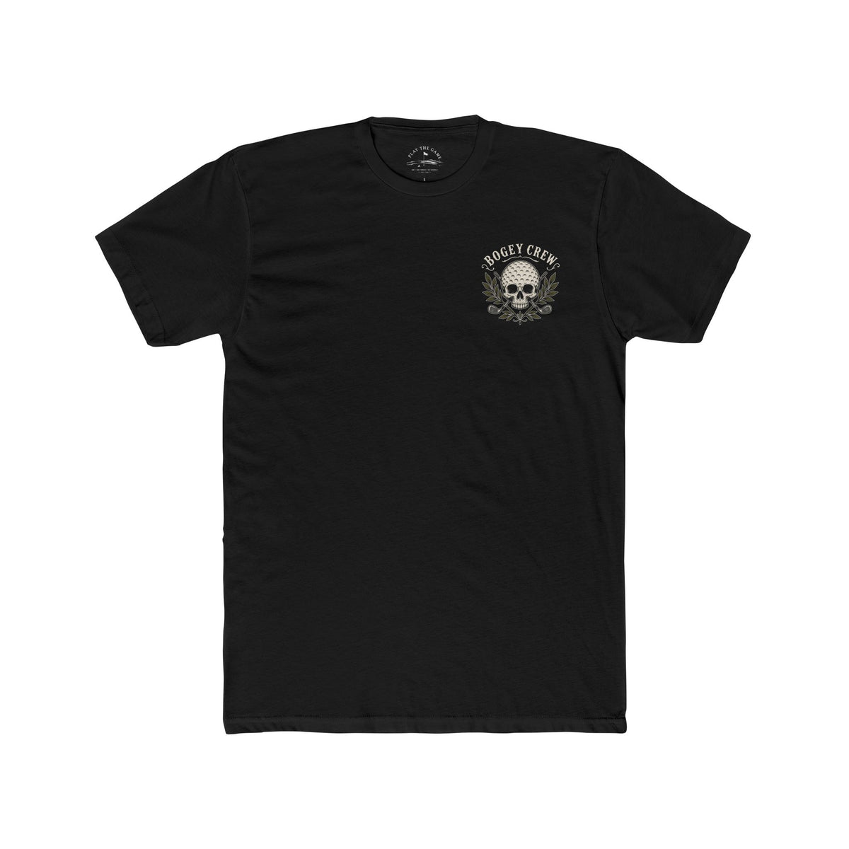 Skull Golf Ball Chest & Back Graphic T-Shirt