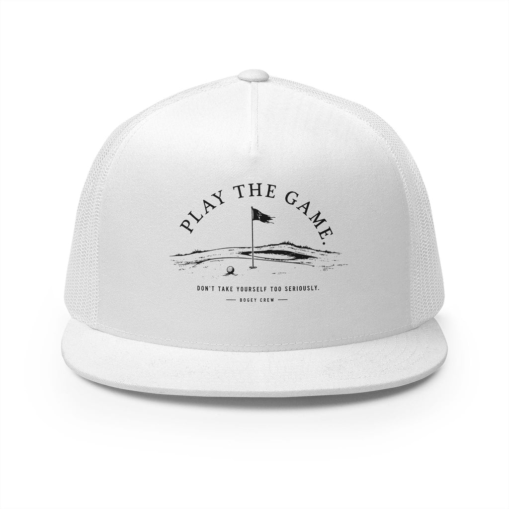 Play The Game Golf Trucker Hat | 5-Panel Snapback