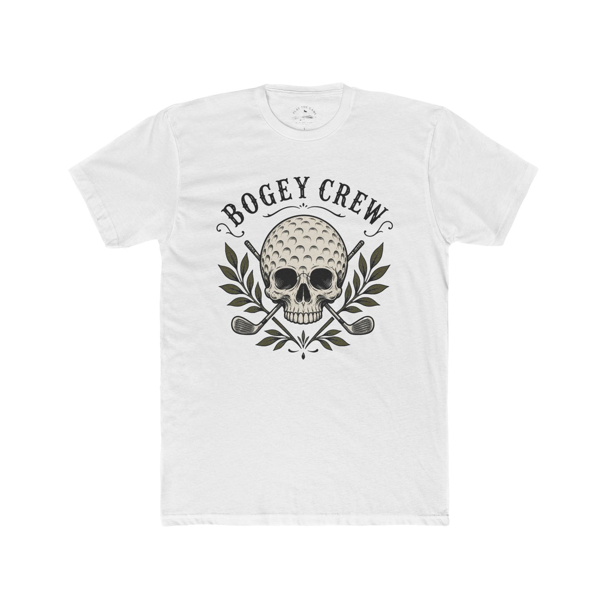 Skull Golf Ball Graphic T-Shirt
