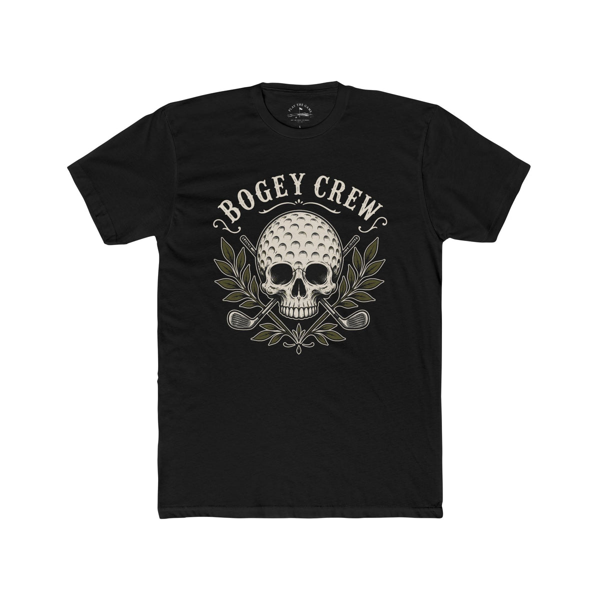 Skull Golf Ball Graphic T-Shirt