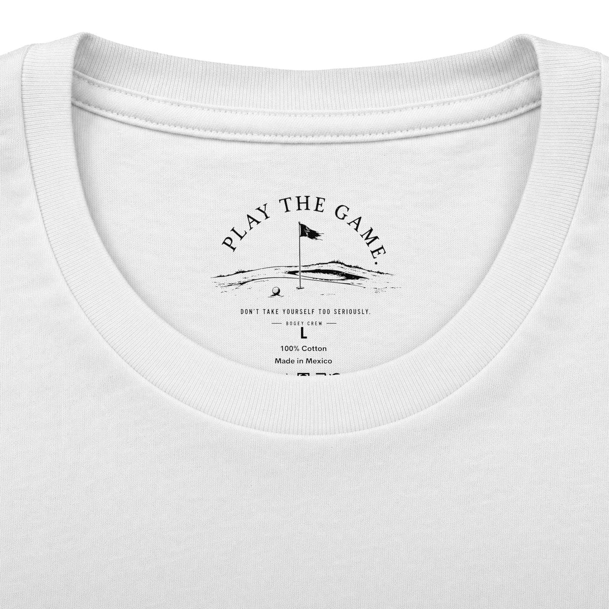 Golf Crow Chest & Back Graphic T-Shirt