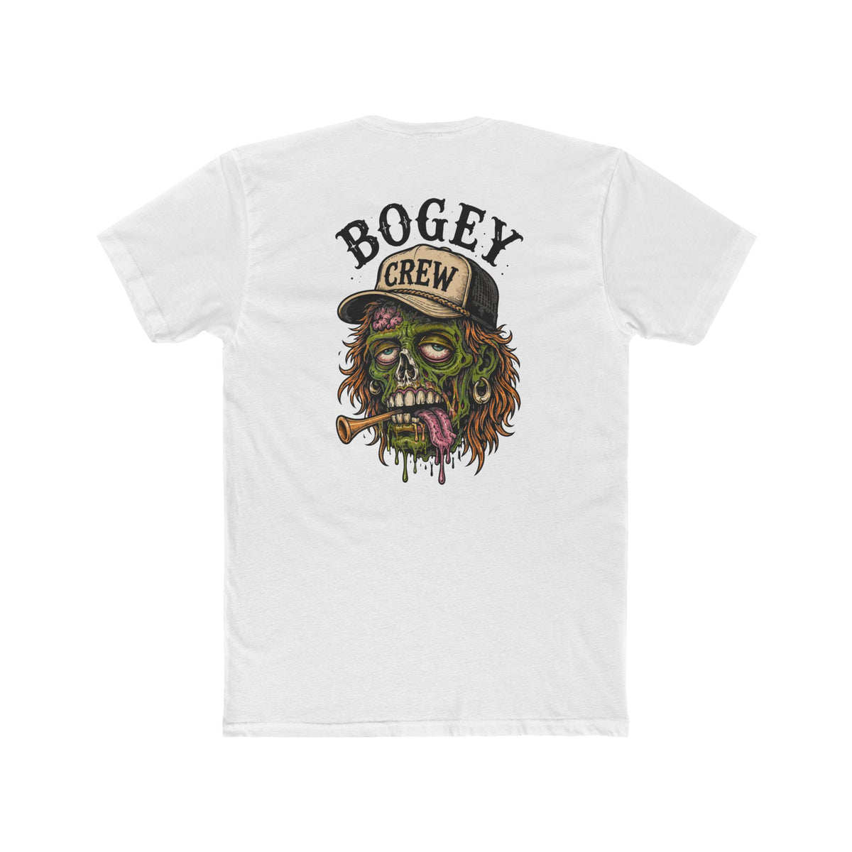 Zombie Golf Chest & Back Graphic T-Shirt