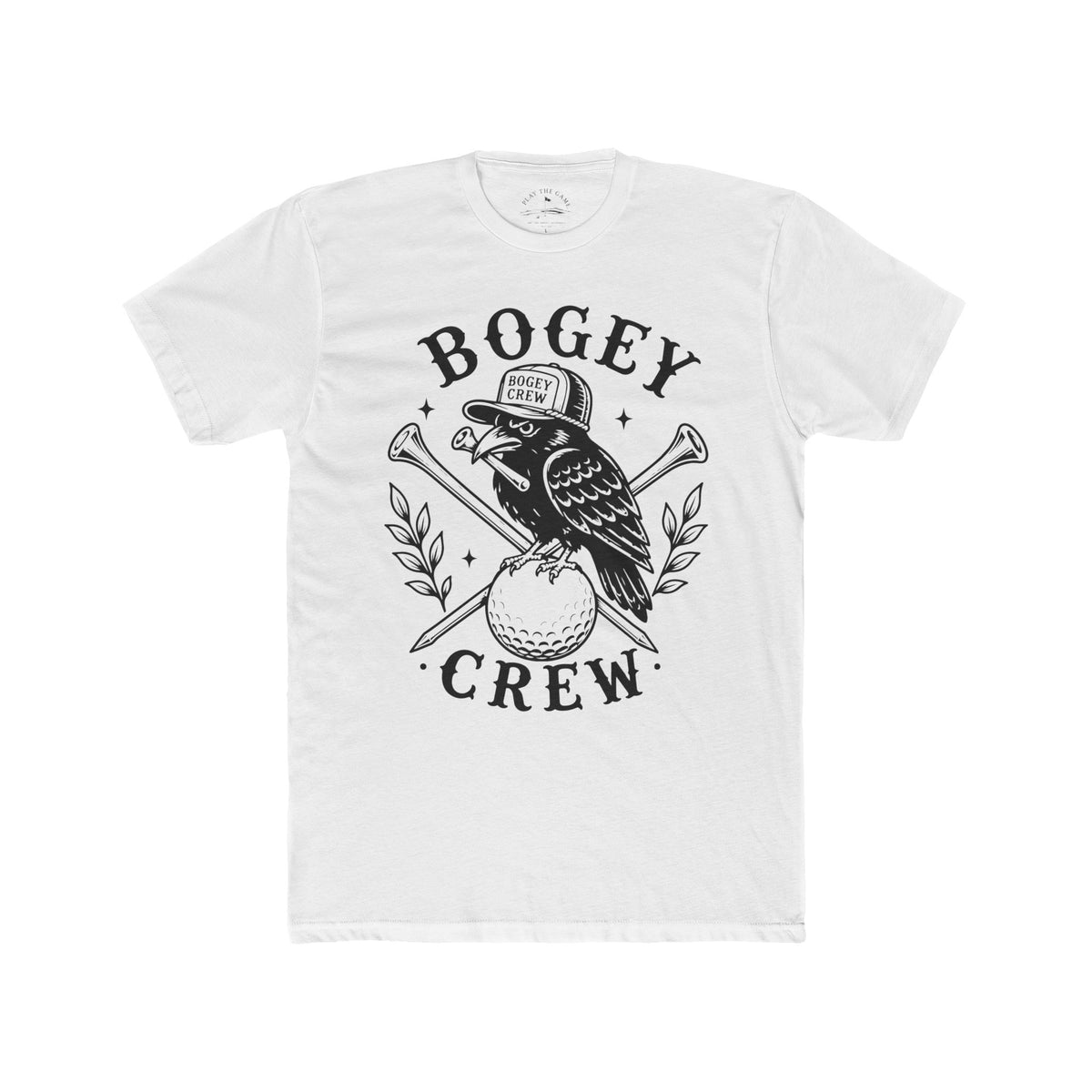 Trucker Crow Golf Graphic T-Shirt