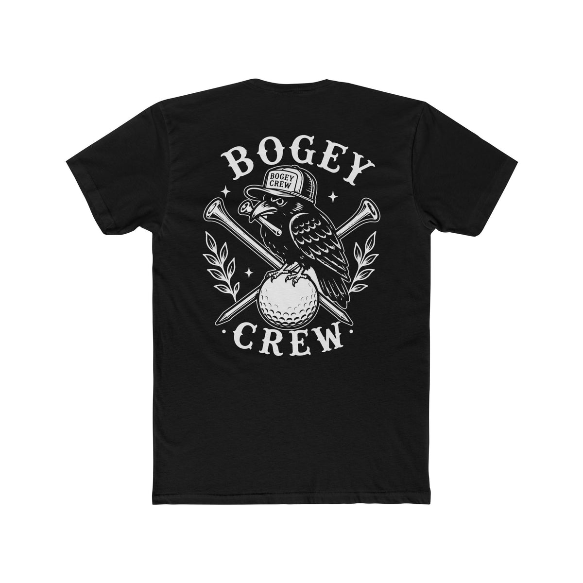 Golf Crow Chest & Back Graphic T-Shirt
