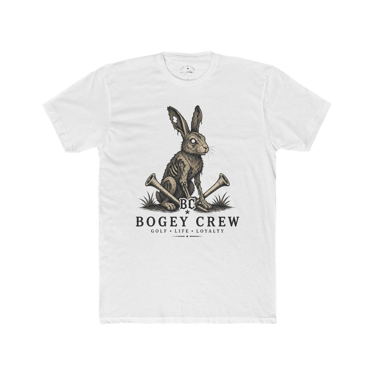 Zombie Hare Golf Graphic T-Shirt