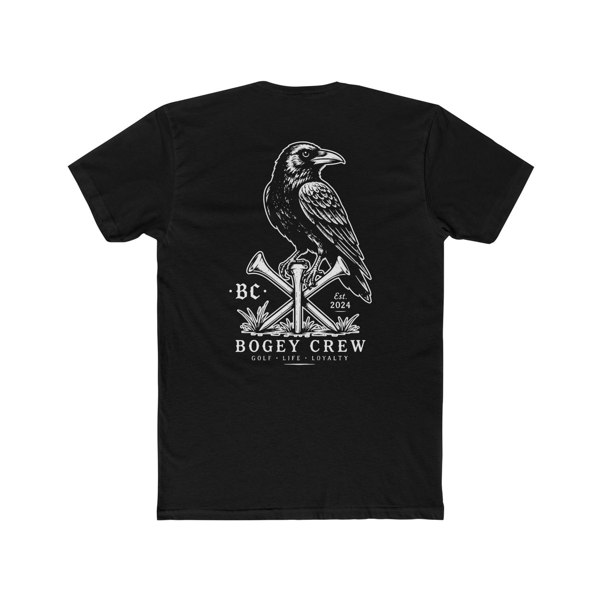 Raven Golf Chest & Back Graphic T-Shirt