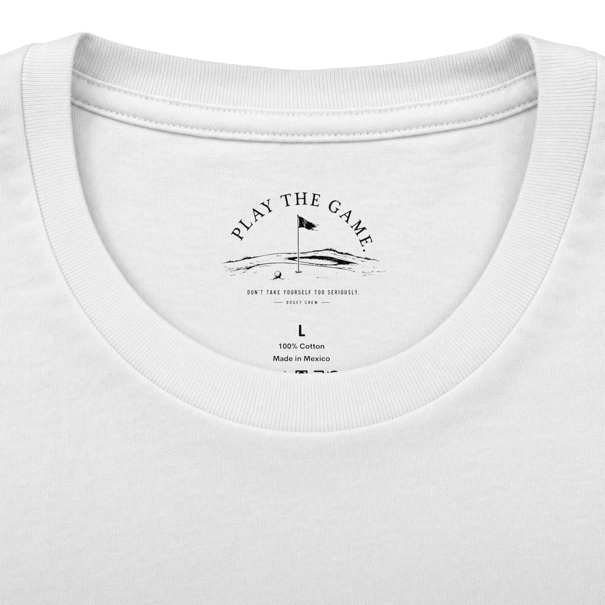 Zombie Golf Chest & Back Graphic T-Shirt